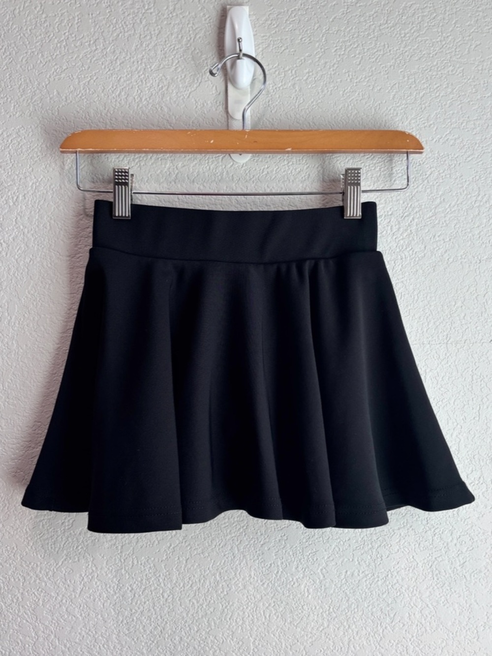 Free Haven Black Mini Skirt Lined XS